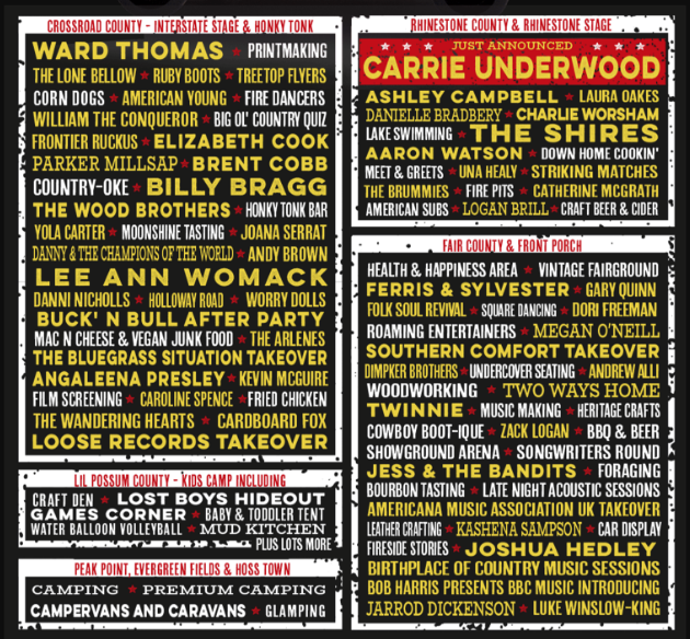 The Long Road Festival Line Up