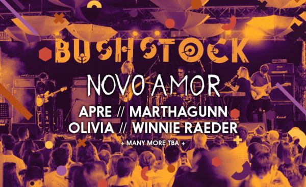 Bushstock 2019 Line Up Poster