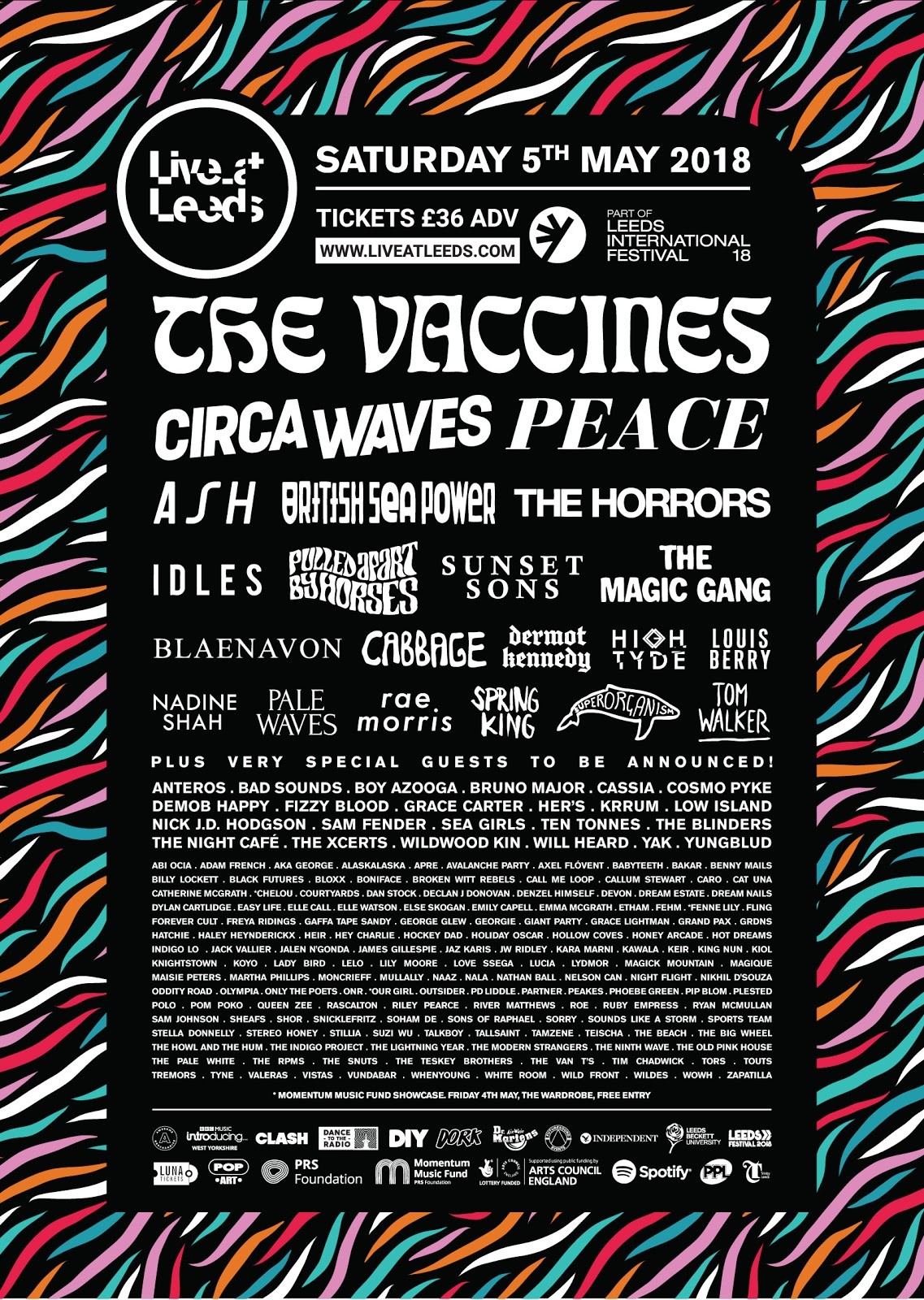 Live at Leeds 2018 line up