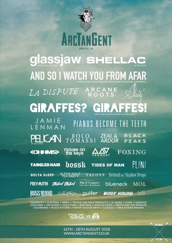 ArcTanGent 2018 Line Up